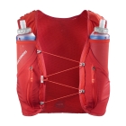 Salomon ADV Skin 12 Set Mochila - Flame Scarlet/Haute Red