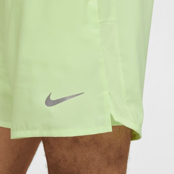 Nike Challenger 2 in 1 5in Shorts - Barely Volt/Reflective Silver