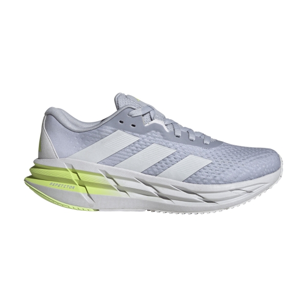 Men's Neutral Running Shoes adidas Adistar 3  Halo Silver/Zero Metallic/Pulse Lime JI1245