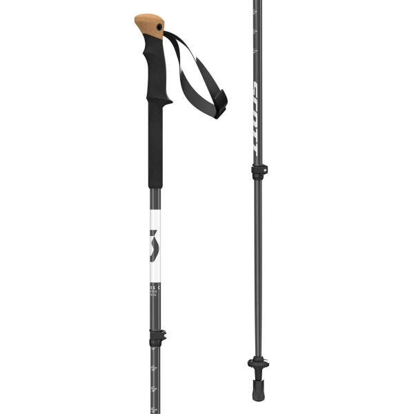 Accesorios Outdoor Scott Trek Carbon Bastones  Black 4204800001