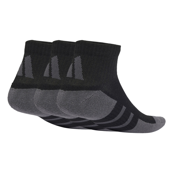 adidas Essential CLIMACOOL x 3 Socks - Black/Grey Six