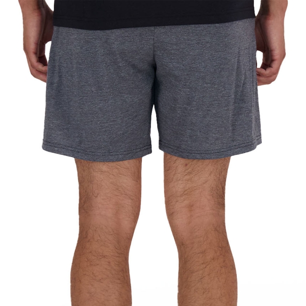 New Balance Heathertech 7in Shorts - Black