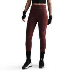 Nike Dri-FIT Pro Sculpt Tights - Dark Team Red/White