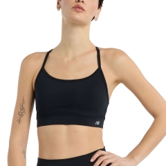 New Balance Essential Yoga Reggiseno Sportivo - Black